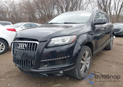 2014 Audi Q7 3.0T Premium from USA, damaged, VIN WA1LGAFE4ED017816